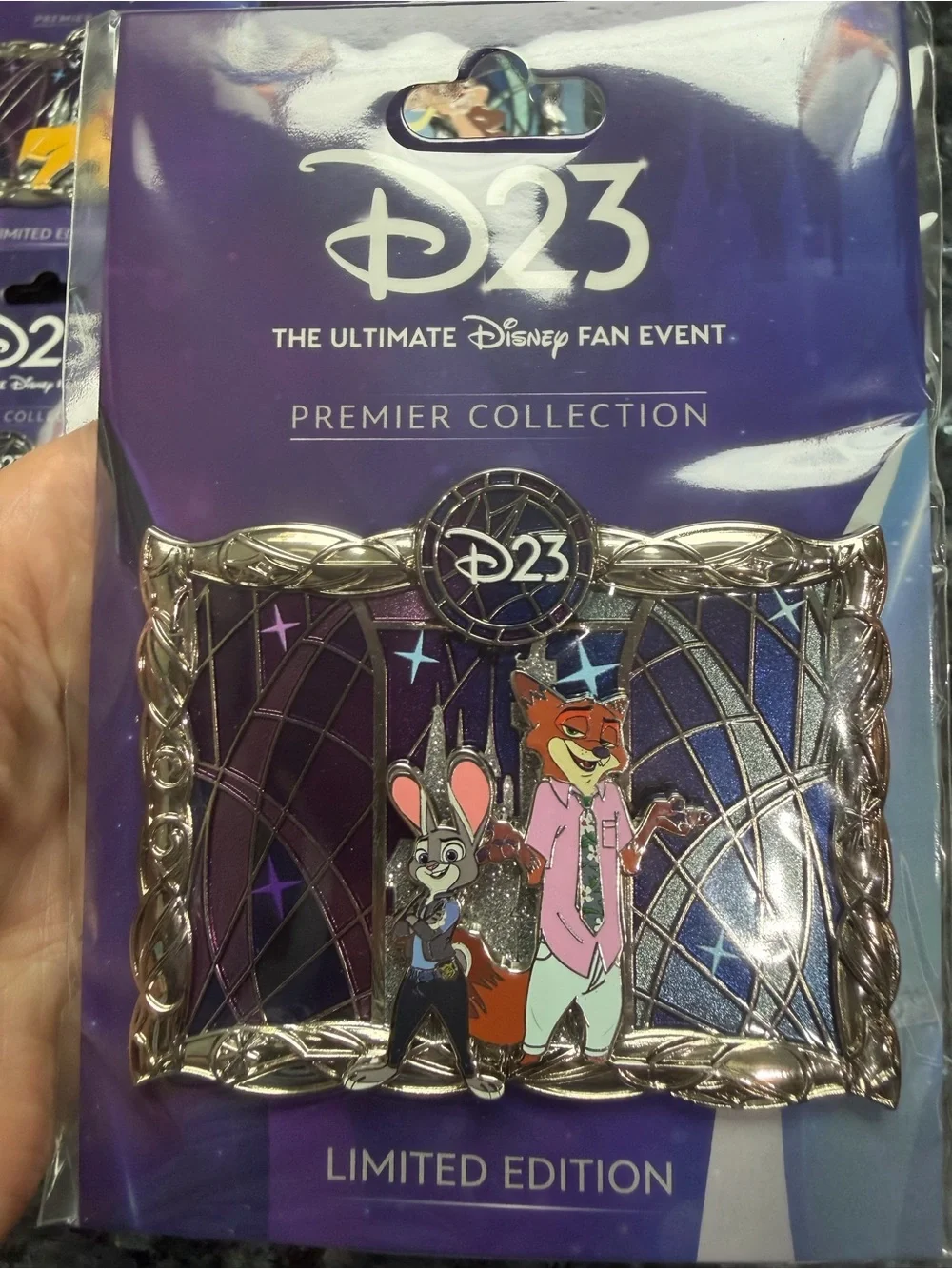 Disney pins limited